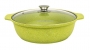 Кастрюля-жаровня 4л стекл.кр.Trendy Style(lime) 00033877