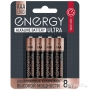 Батарейка алкалиновая Energy Ultra LR03/8B (АAА) УТ-00005684