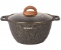 Кастрюля 4л со стекл/кр АП "Granit ultra" (black-gold) УТ-00006462