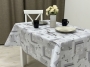 Клеенка Camelia 140 см арт. 507/7 Веста сер. УТ-00008592