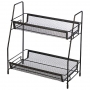 Этажерка настольная двухуровневая L’ordine Nero, 31,5*17*33 см УТ-00011843